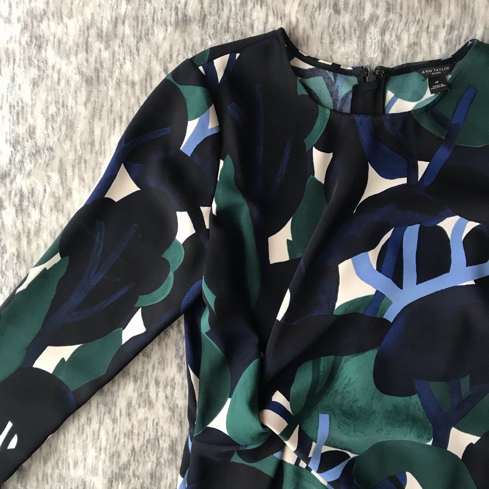 Ann Taylor Long Sleeve Dress